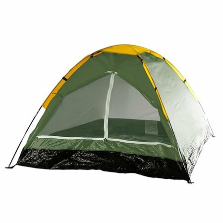 BROMA 2-Person Dome Tents for Camping with Carry Bag - Green BR3242769